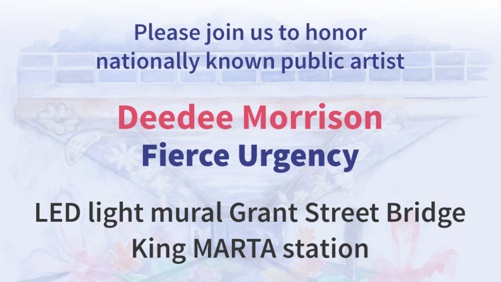 Deedee Morrison unveils LED mural for