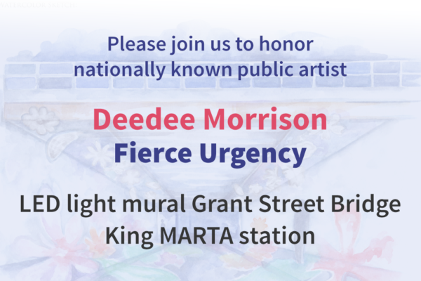Deedee Morrison unveils LED mural for