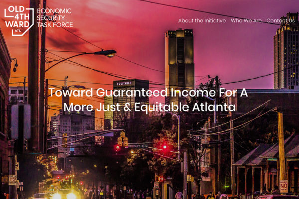 Guaranteed Income Initiative in Old Fourth Ward