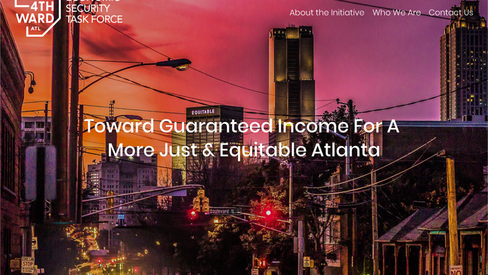 Guaranteed Income Initiative in Old Fourth Ward