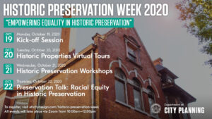 Empowering Equity in Historic Preservation Series