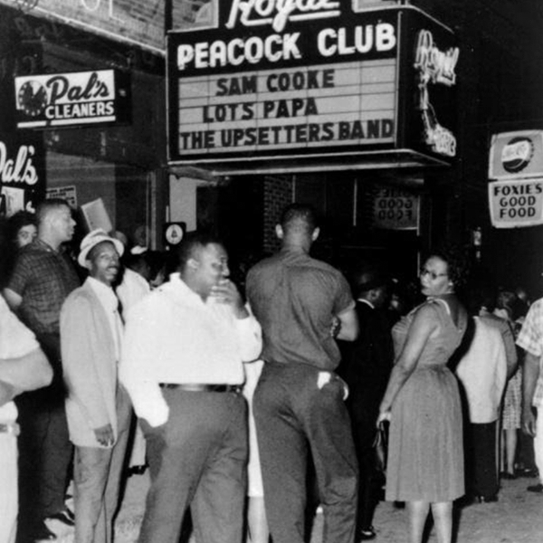 saw sam cooke at the royal peacock